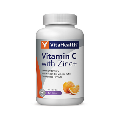 Vitahealth Vitamin C With Zinc+ 30's