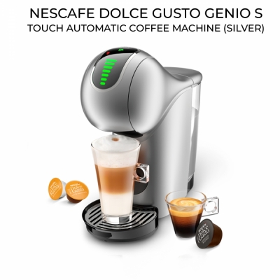 NESCAFE Dolce Gusto Genio S Touch Automatic Coffee Machine (Silver)