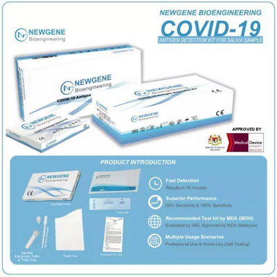 Newgene COVID-19 Antigen Detection Kit x10