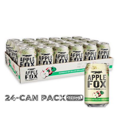 APPLE FOX CIDER x 24 can (320ml) (West Malaysia only)