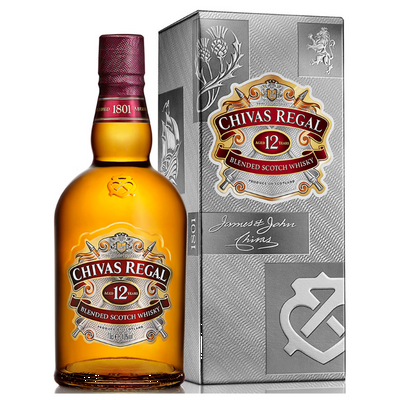 chivas regal 12 years 1000ml (West Malaysia only)