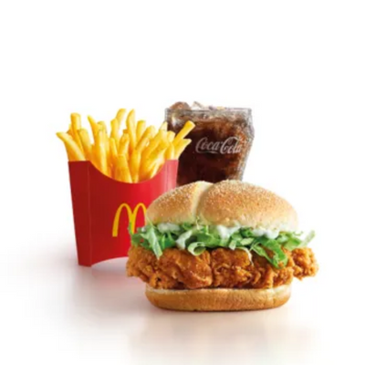 Spicy Chicken McDeluxe Medium McValue Meal