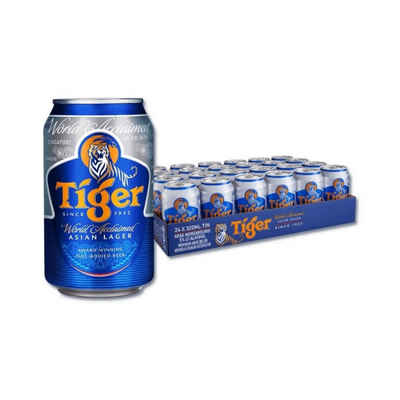 TIGER BEER x 24 can (320ml) (West Malaysia only)