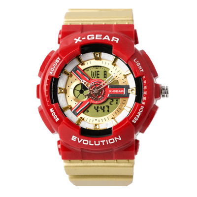 X - Gear - 3697(RED & GOLD)