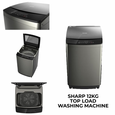 Sharp 12kg Top Load Washing Machine