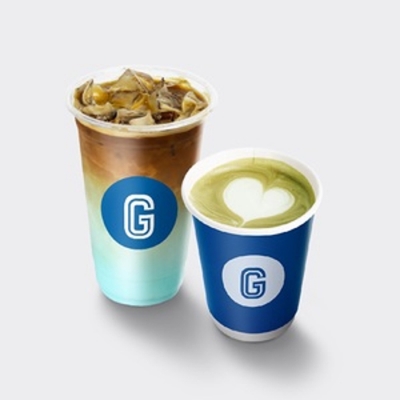 Gigi Coffee Monday Blue Cookies Latte